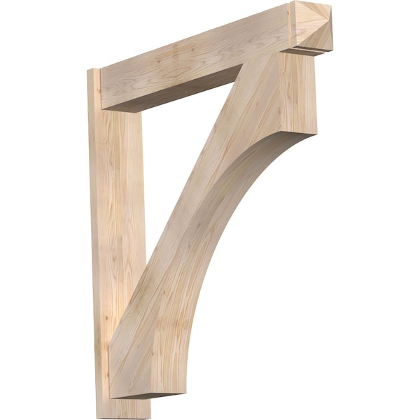 Ekena Millwork Westlake Arts & Crafts Smooth Outlooker, Douglas Fir, 7 1/2"W x 46"D x 46"H OUT08X46X46WTL03SDF - main